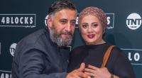Schauspieler Kida Khodr Ramadan ist mit Frau Meryem bei der Premiere der zweiten Staffel von 