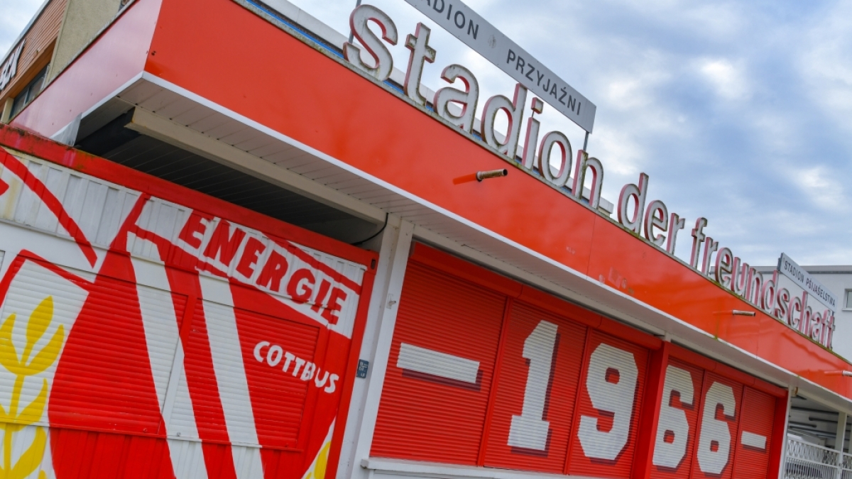 Im Stadion der Freundschaft ist die Mannschaft von Energie Cottbus zu Hause. (Symbolbild) (Foto)