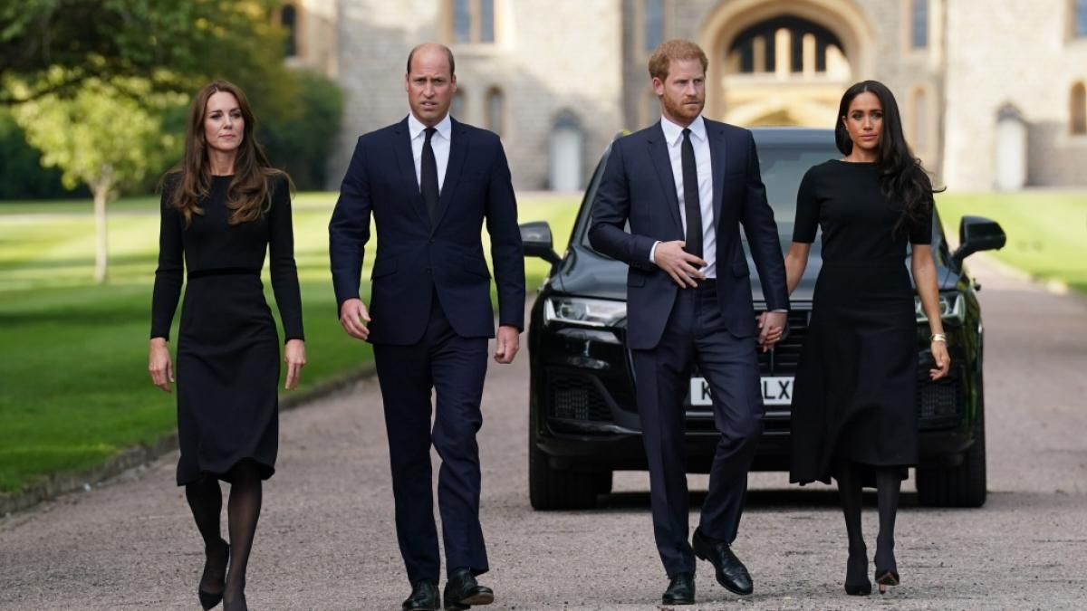 Prinzessin Kate und Prinz William m&uuml;ssen sich das royale Rampenlicht wieder mit Prinz Harry und Meghan Markle teilen. (Foto)