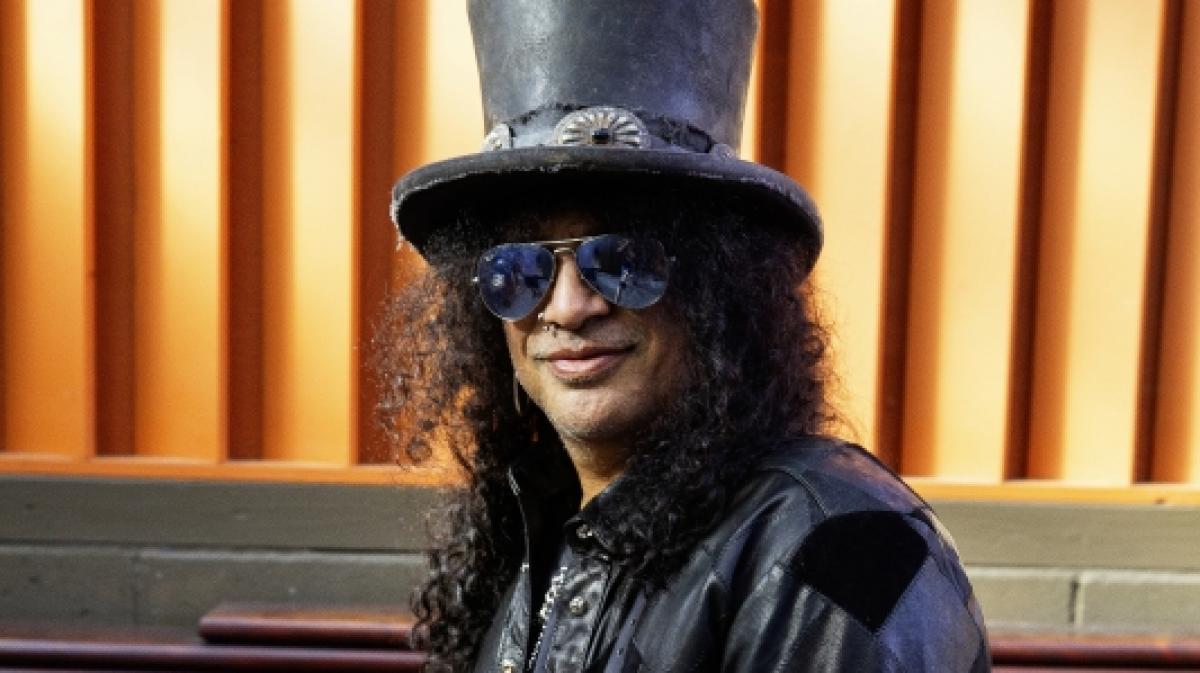 Saul Hudson, besser bekannt als "Guns N' Roses"-Gitarrist Slash, muss einen tragischen Todesfall verkraften: Seine Stieftochter Lucy-Bleu ist mit nur 25 Jahren gestorben. (Foto)