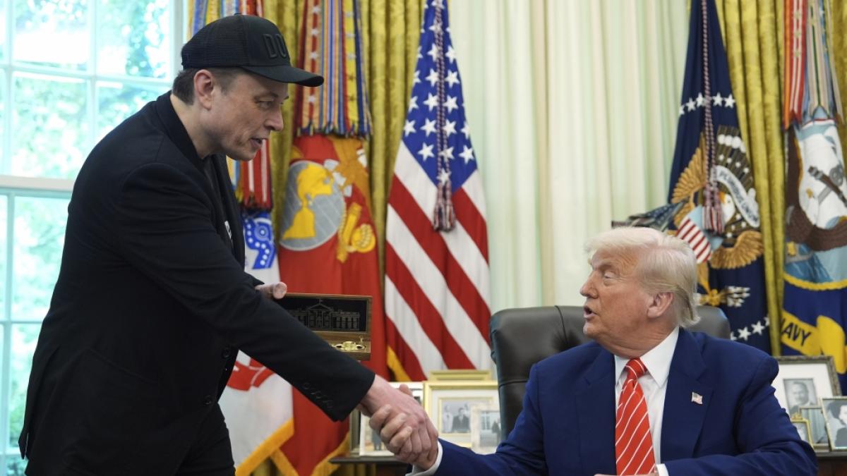 Elon Musk verabschiedete sich in den vergangen Tagen nicht nur aus dem DOGE-Ministerium. Auch die Freundschaft zu Donald Trump nahm ein unr&uuml;hmliches Ende. (Foto)