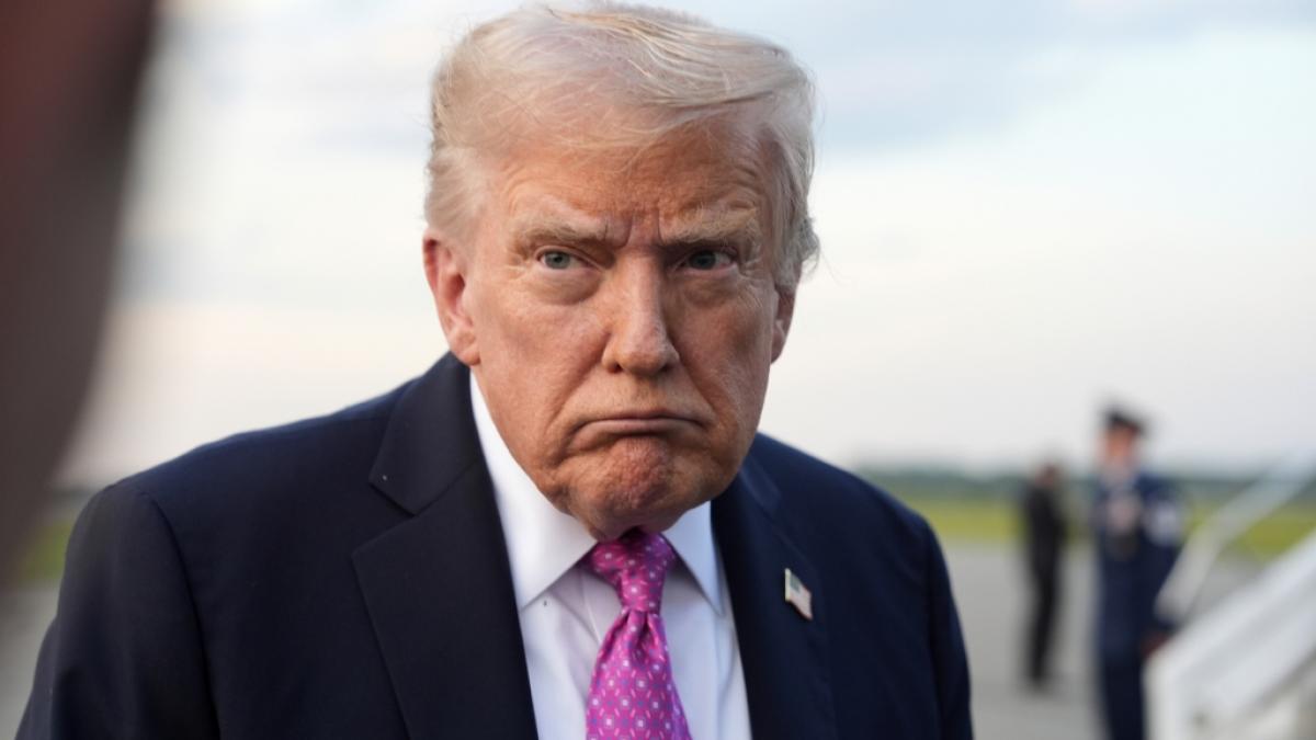 Donald Trump blamierte sich mit nur einem Satz. (Foto)