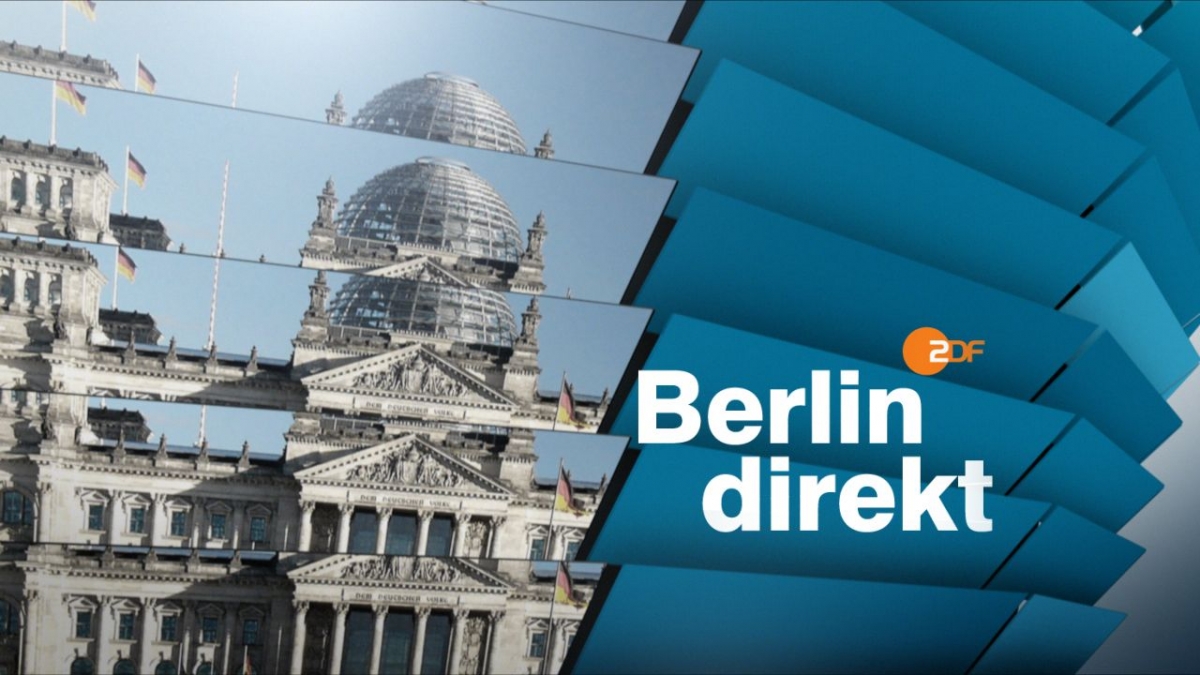 Berlin direkt - Sommerinterview bei ZDF (Foto)