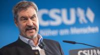 Markus Söder spricht auf einer CSU-Pressekonferenz.