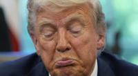 Donald Trump blamiert sich vor Soldaten: US-Präsident spricht von drittem Wahlsieg.