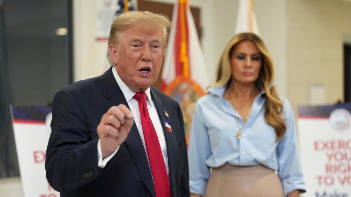 Donald Trump behauptet, dass er die USA als Pr&auml;sident wieder zu einem respektierten Land gemacht habe. (Foto)