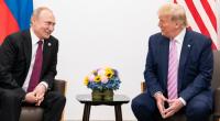 Könnten sich Donald Trump (rechts) und Wladimir Putin bei der russischen Weltkriegs-Siegesfeier treffen?