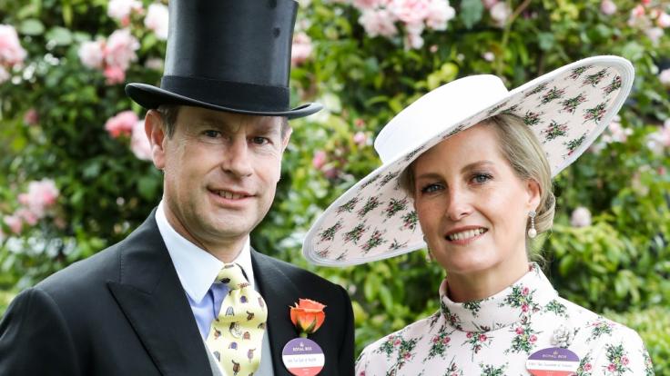 Gräfin Sophie von Wessex, hier mit ihrem Ehemann Prinz Edward, entging nur haarscharf einem katastrophalen Unfall.