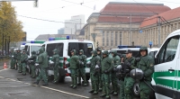 Die Leipziger Polizei rüstet sich mit einem Großaufgebot für die Demo gegen Rechts am Samstag.