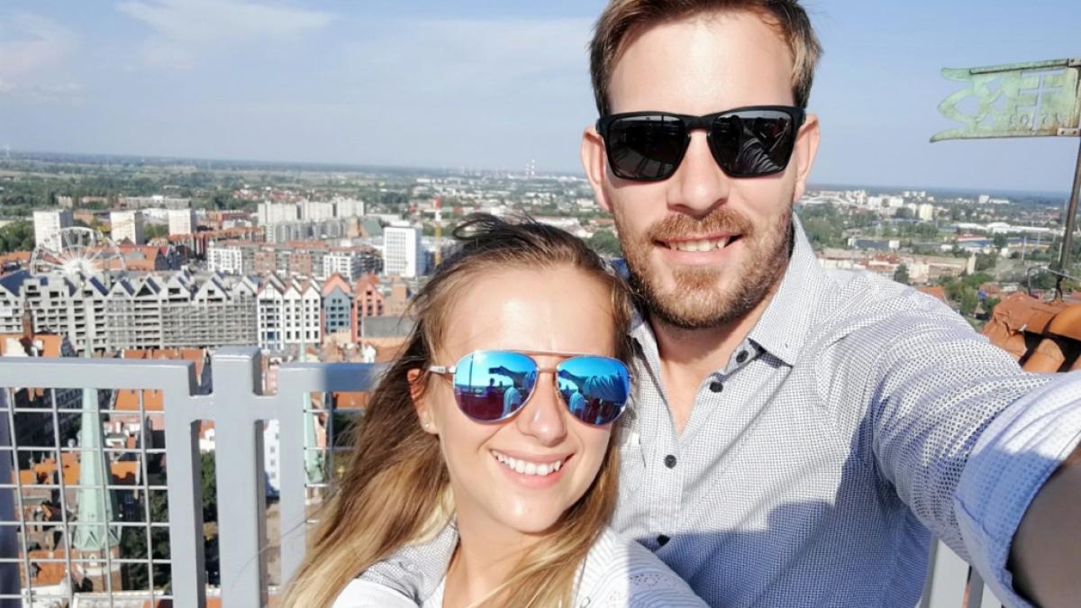 Wenige Tage vor ihrer kirchlichen Hochzeit in Polen besuchte das "Bauer sucht Frau"-Traumpaar Anna und Gerald Danzig. (Foto)