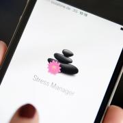 Den Stresspegel und somit das Wohlbefinden messen - auch das ist per App möglich.