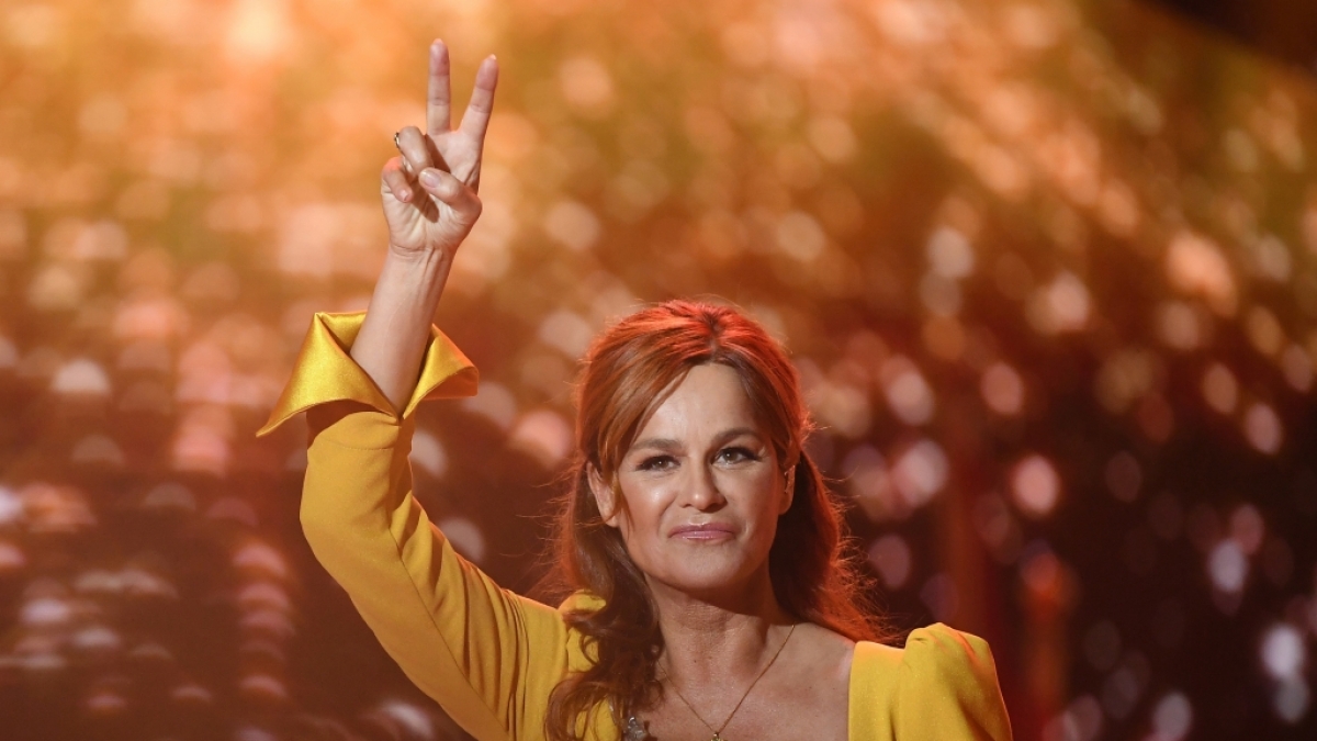 Ein sexy Minikleid mit &uuml;ppigem Ausschnitt machte Andrea Berg am Wochenende gleich doppelt zum Gespr&auml;chsthema. (Foto)