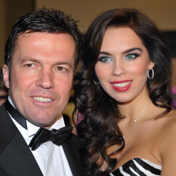 Wieder Hand in Hand mit Ex Lothar Matthäus