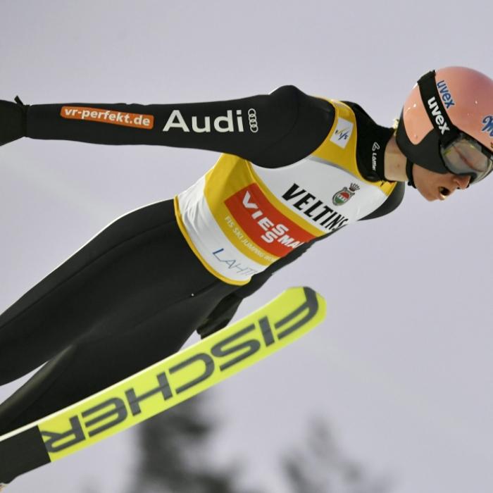 Skispringer Geiger holt Podestplatz in Lillehammer