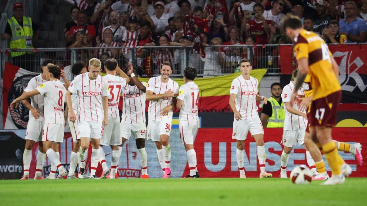 Der SC Freiburg hofft auf eine erfolgreiche Saison in der UEFA Conference League 2026/27. (Foto)