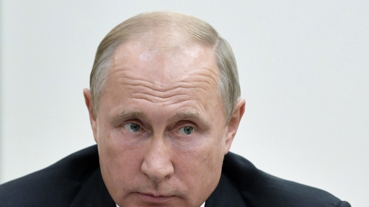 Wladimir Putin fliegen seine eigenen L&uuml;gen um die Ohren. (Foto)