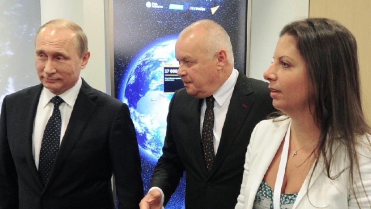 Margarita Simonjan sorgt f&uuml;r die passende Putin-Propaganda. (Foto)