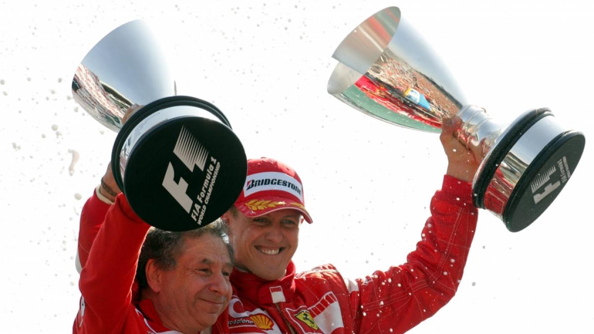 Ex-Ferrari-Teamchef Jean Todt z&auml;hlt zu Schumis Vertrauten. (Foto)