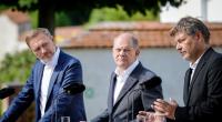 Christian Lindner, Olaf Scholz und Robert Habeck beraten über ein weiteres Entlastungspaket.