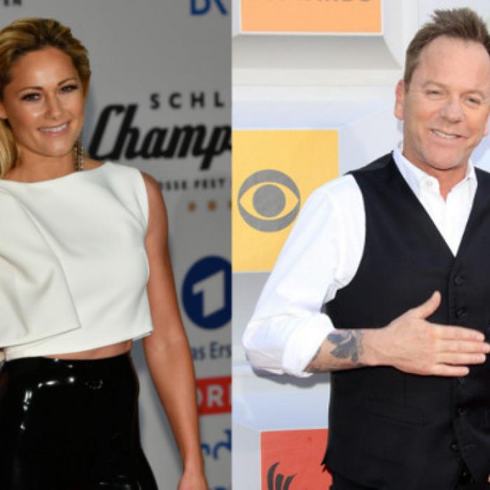 Kiefer Sutherland baggert an Helene - Wird sie schwach?