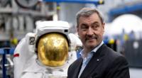 Markus Söder besichtigt im Lyndon B. Johnson Space Center das Astronauten-Trainingszentrum „Space Vehicle Mockup Facility