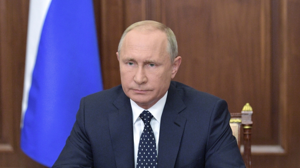 In Kriegssimulation: Wladimir Putin feuerte bereits Atomraketen auf NATO-L&auml;nder. (Foto)
