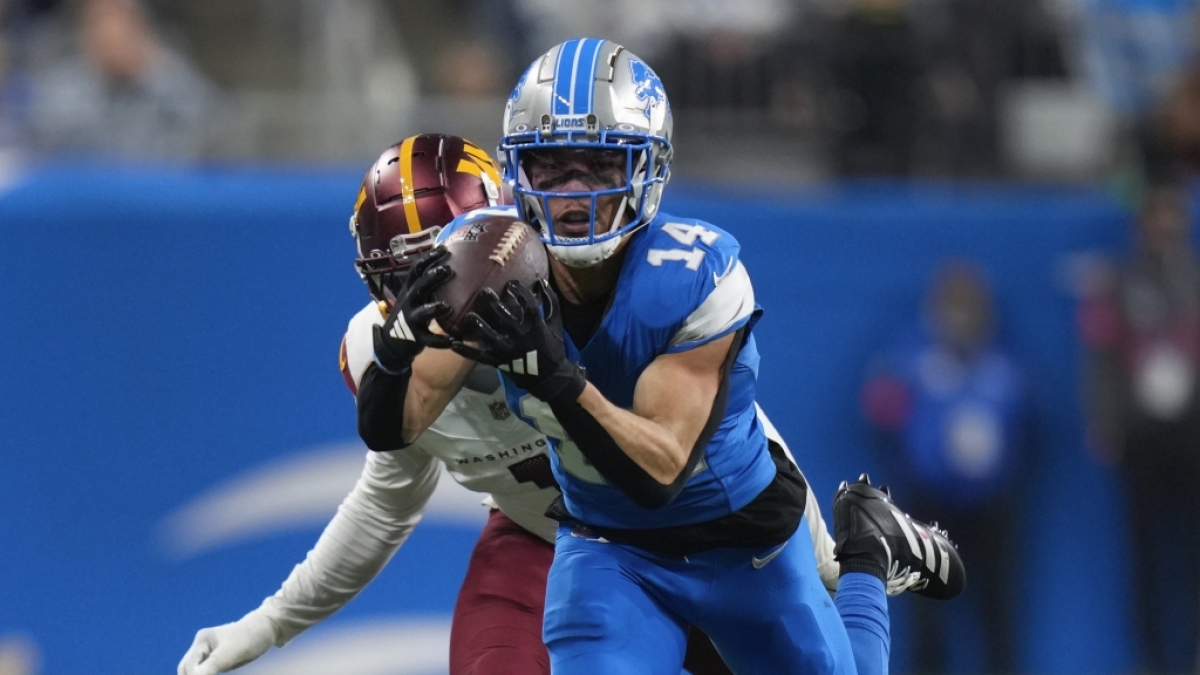 Widerholung der Lions vs. Commanders NFL Playoffs 2025 (Foto)