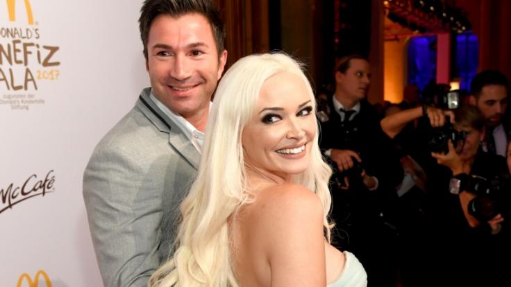 Sportlich engagiert: Lucas Cordalis und Daniela Katzenberger.