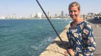 Andrea Kiewel reist regelmäßig nach Tel Aviv (Israel), lernt dort neue abergläubische Rituale kennen.