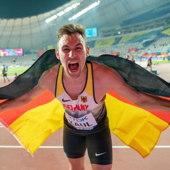 Private Macken, Musik und Motivation des Zehnkampf-Weltmeisters