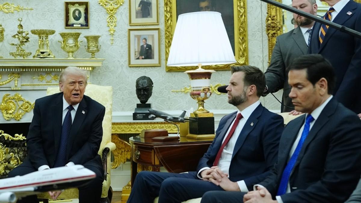 Vance und Rubio sollen Trump darauf vorbereiten, dass sich der Iran-Krieg bis 2029 ziehen k&ouml;nnte. (Foto)