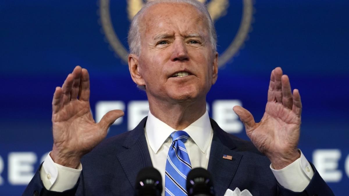 Joe Biden wured am 20.01.2021 als neuer Pr&auml;sident der Vereinigten Staaten von Amerika in Washington vereidigt. (Foto)