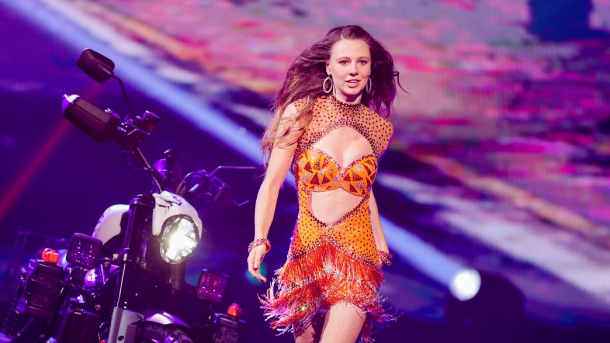 Ann-Katrhin Bendixen als Kandidatin bei "Let's Dance". (Foto)