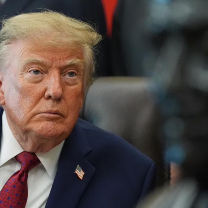 Donald Trump sagt, dass er niemals müde wird.