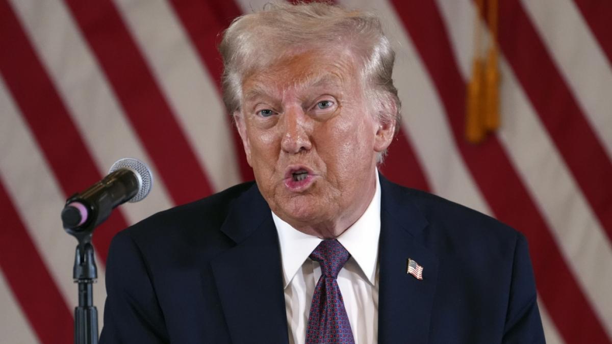 Sein orangefarbener Teint ist Donald Trumps unfreiwilliges Markenzeichen - wie der k&uuml;nftige US-Pr&auml;sident ohne Make-up aussieht, hat nun eine Visagistin enth&uuml;llt. (Foto)