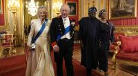 Königin Camilla überraschte beim festlichen Staatsbankett auf Windsor Castle mit einem neuen Look.