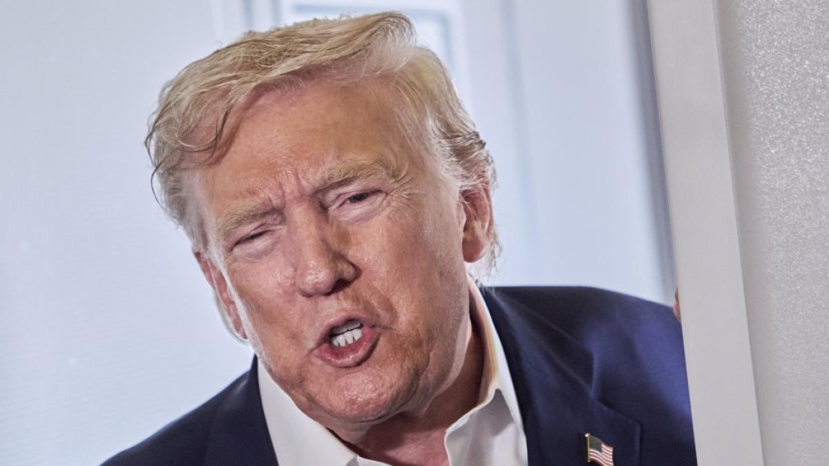 Donald Trump wird im Netz einmal mehr zur Lachnummer. (Foto)