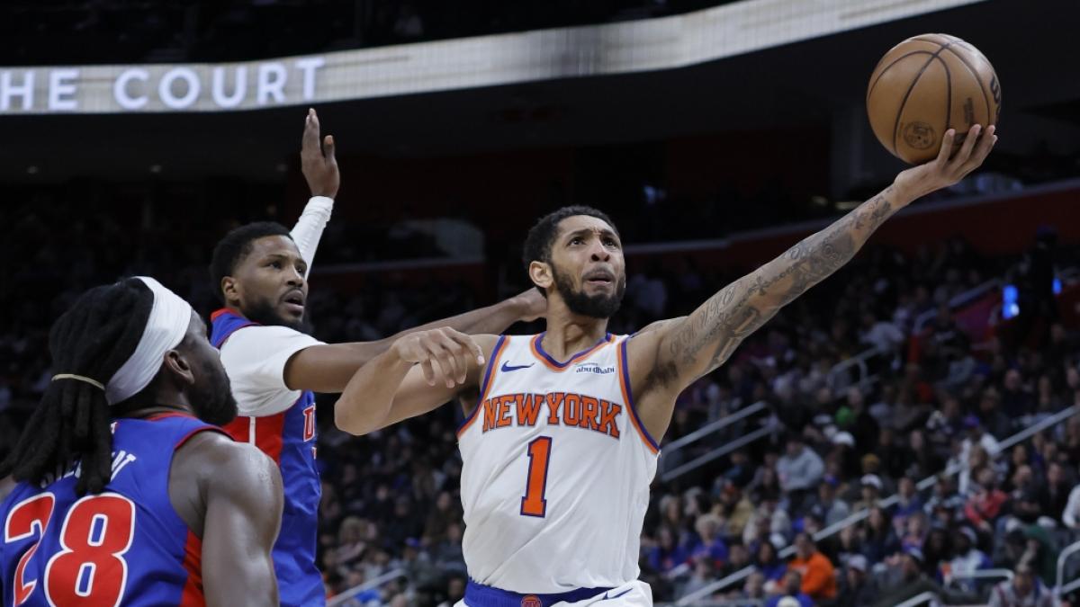 Die New York Knicks spielen gegen die Detroit Pistons am 10.04.2025. (Symbolbild) (Foto)