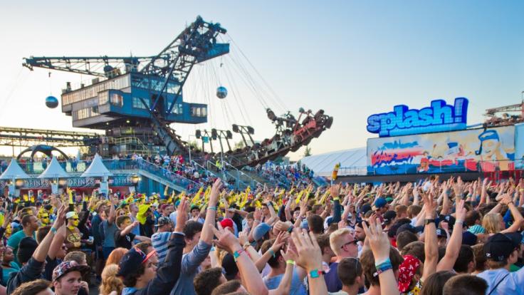 Beim Splash Festival 2018 lassen zahlreiche Acts die Köpfe nicken.