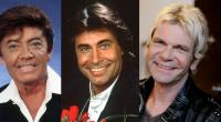 Rex Gildo, Roy Black und Matthias Reim (von Links): drei abgestürzte Schlagersänger.
