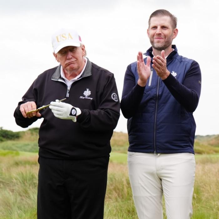 Donald Trumps Söhnen droht Prügel - Biden-Sohn 
