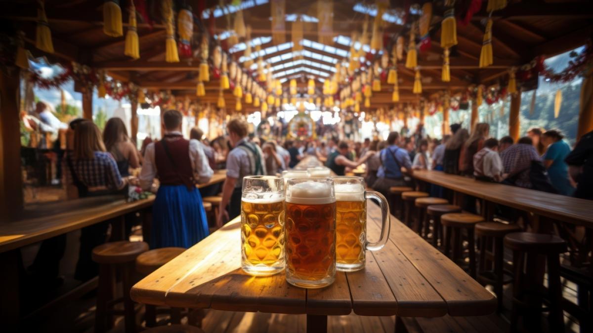 Beim Oktoberfest in Ziesch&uuml;tz kam es zum Nazi-Eklat. (Foto)