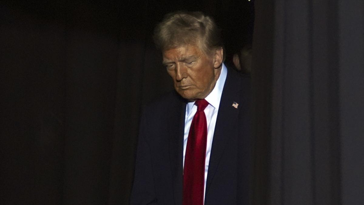 Wie sehr hat der Wahlkampf Donald Trump mitgenommen? (Foto)