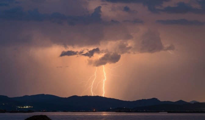 Extremwetter: Warnung in Europa.