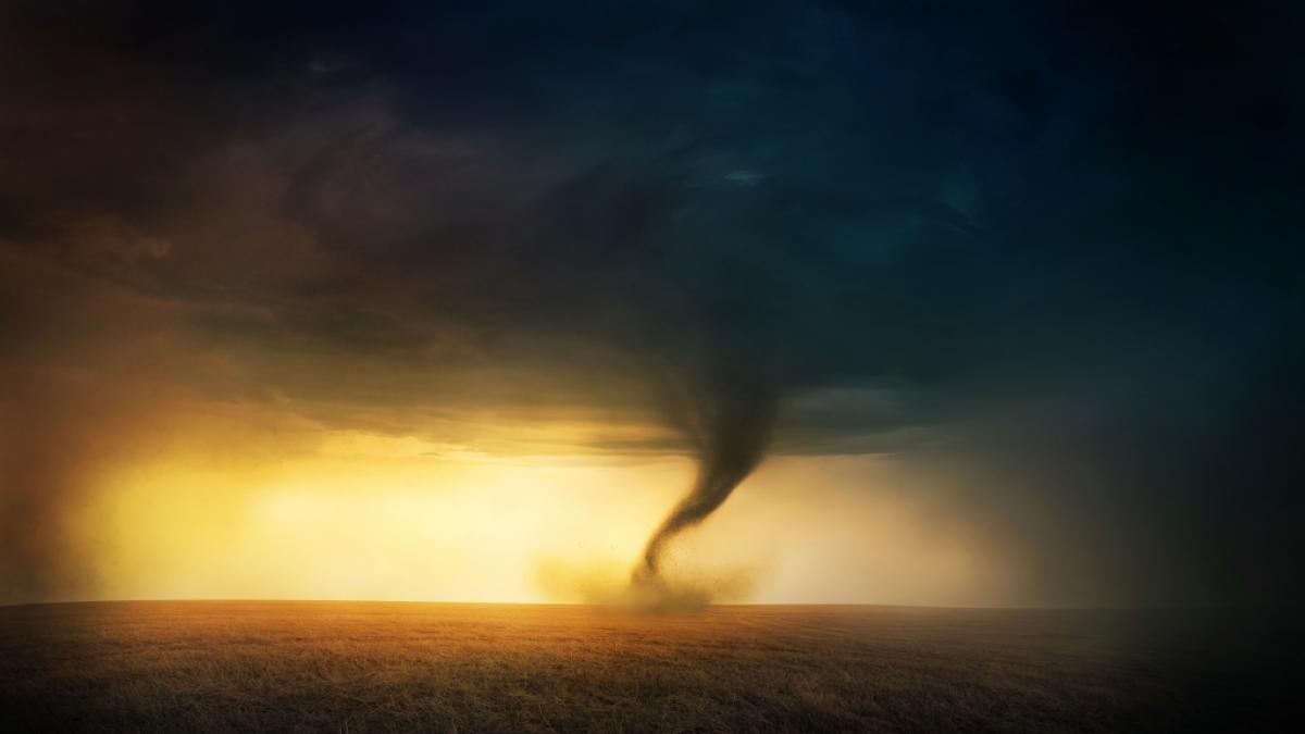 Experten r&auml;tseln, ob ein Tornado &uuml;ber Korschenbroich gefegt ist. (Symbolbild) (Foto)
