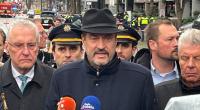 Markus Söder (Mitte) gibt ein Statement zu dem Auto-Anschlag von München ab. Zwei Tage später sorgte er mit einem neuen Essensfoto auf Instagram für Aufregung.