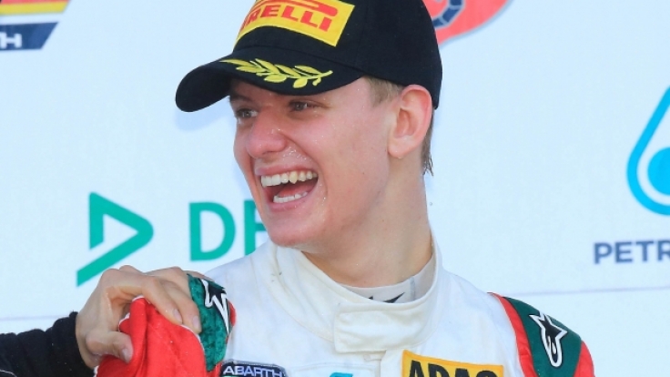 Mick Schumacher im April in Oschersleben.