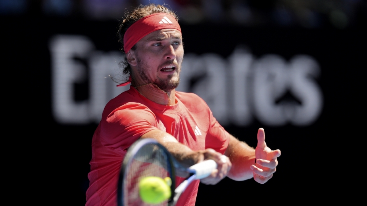 Alexander Zverev stand erstmals im Finale der Australian Open. (Foto)