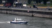 Auch die Wasserschutzpolizei ist einsatzbereit.