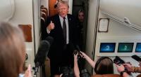Donald Trump konnte sich einen Kommentar über Karoline Leavitt nicht verkneifen.